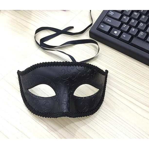 Blue Mars Set Masquerade Ball Mask Carnival Mardi Gras Prom Mask