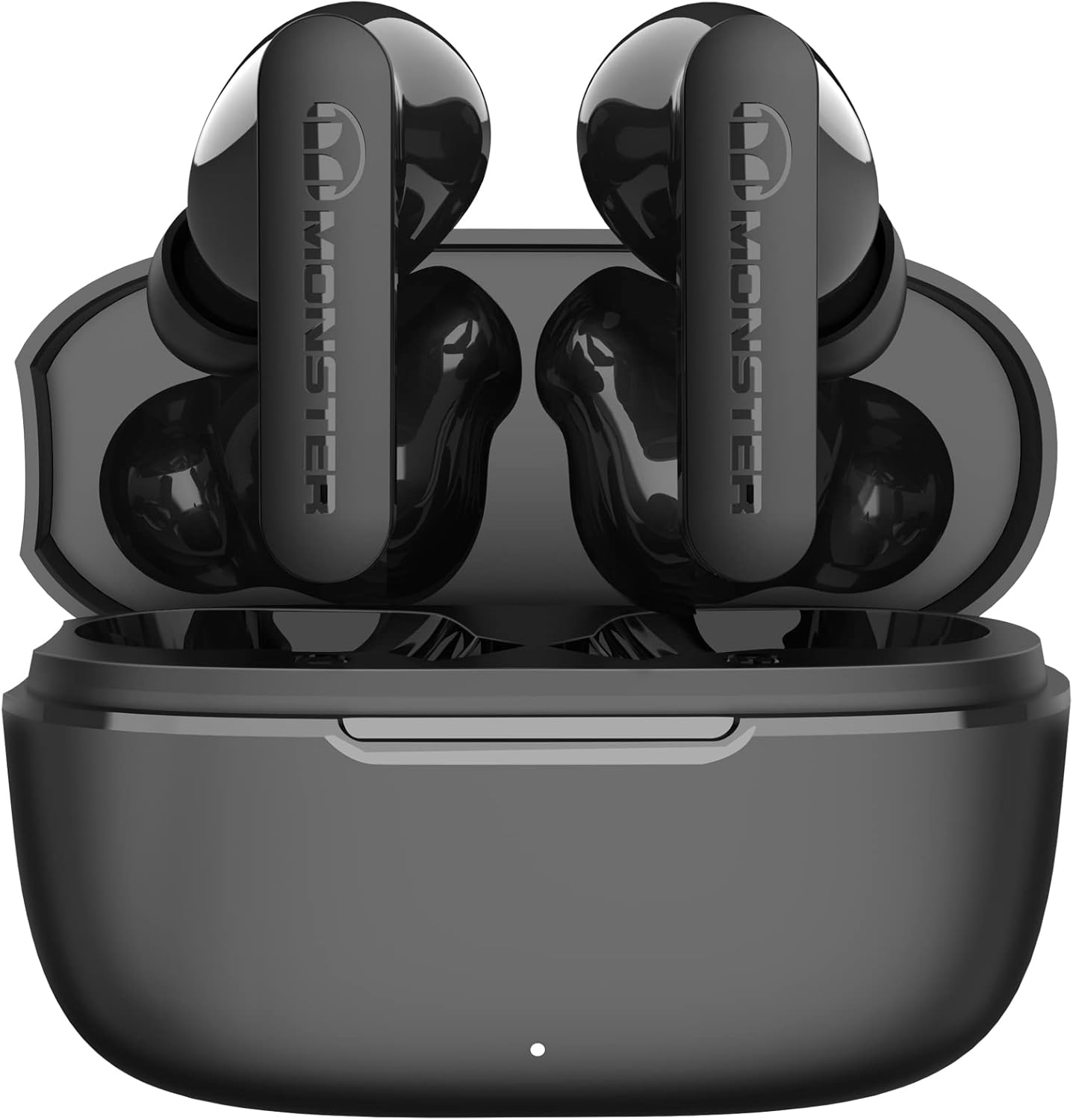 Monster N-Lite Clear Talk Wireless Earbuds Bluetooth 5.3 Headphones, IPX8 Waterproof in-Ear Stereo Earphones, Bluetooth Earbuds Fast Charging for Sport