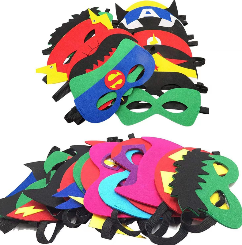 Muzikin Masks Bulk Carnival Masquerade Mask Costume Party Supplies, Mardi Gras Decorations for Women, Men and Kids