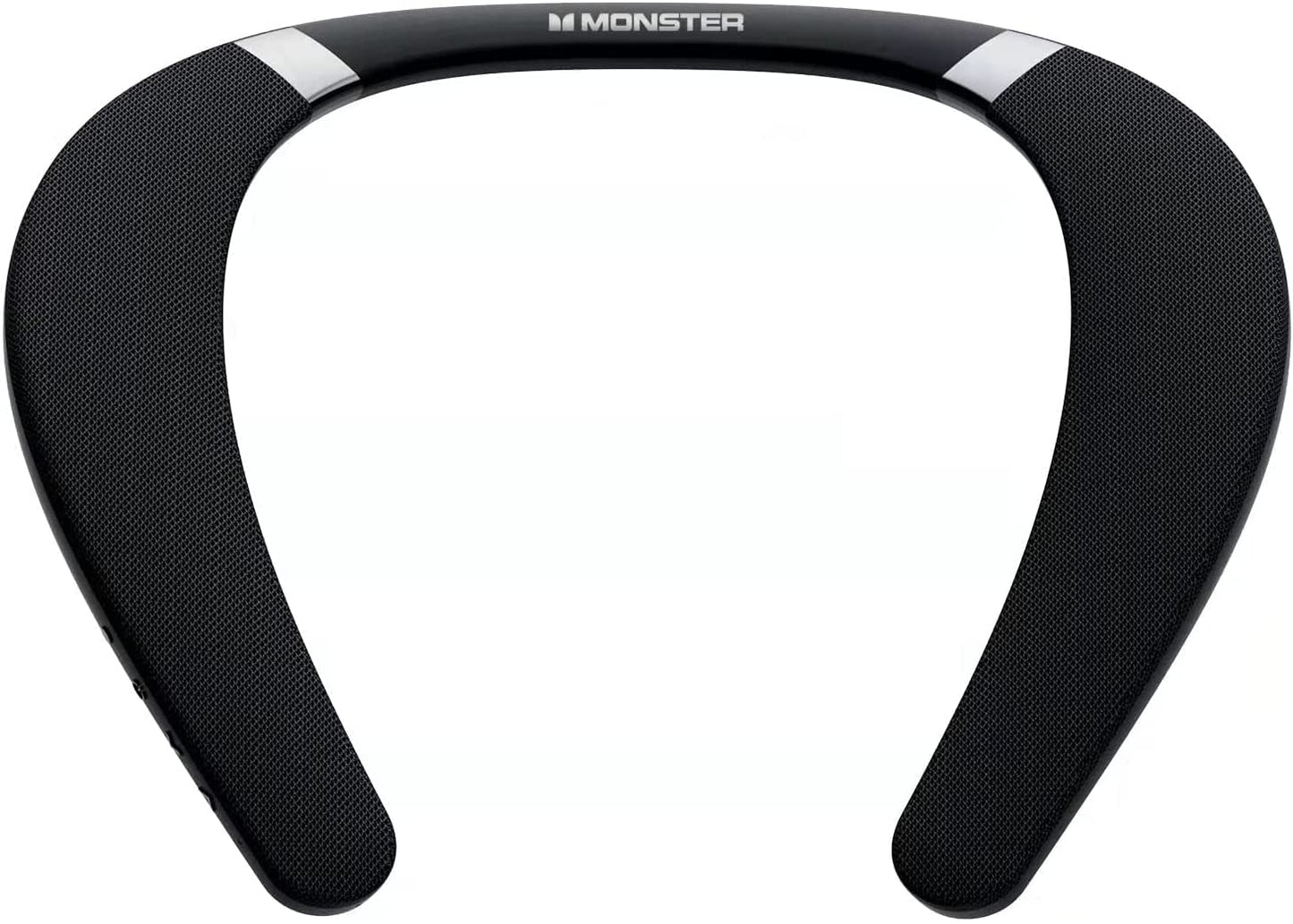 Monster Boomerang Neckband Bluetooth Speaker, Wireless Wearable Speaker, Portable Speaker and 12H Playtime, IPX7 Waterproof, Neck SpeakerTrue 3D Stereo Sound, for Home Sport Outdoor, Black