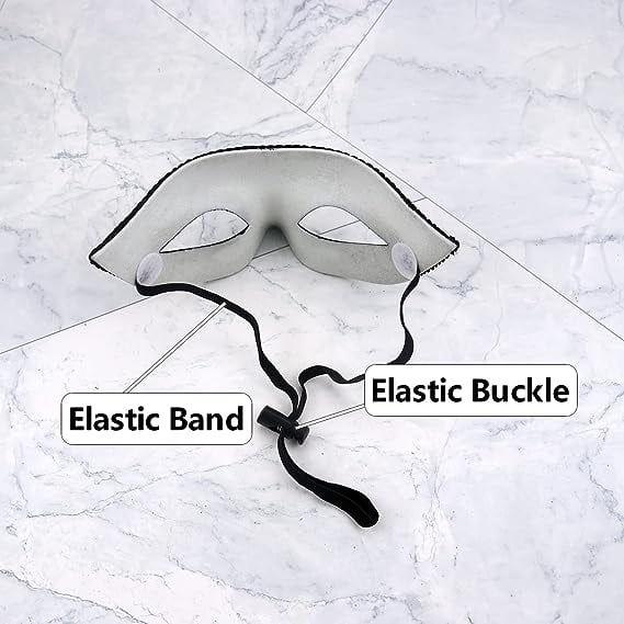 Blue Mars Set Masquerade Ball Mask Carnival Mardi Gras Prom Mask