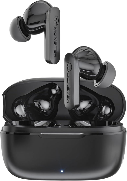 Monster Wireless Earbuds Bluetooth 5.3 Headphones, IPX8 in-Ear Stereo Earphones 60H Playtime, Bluetooth Earbuds for Sport
