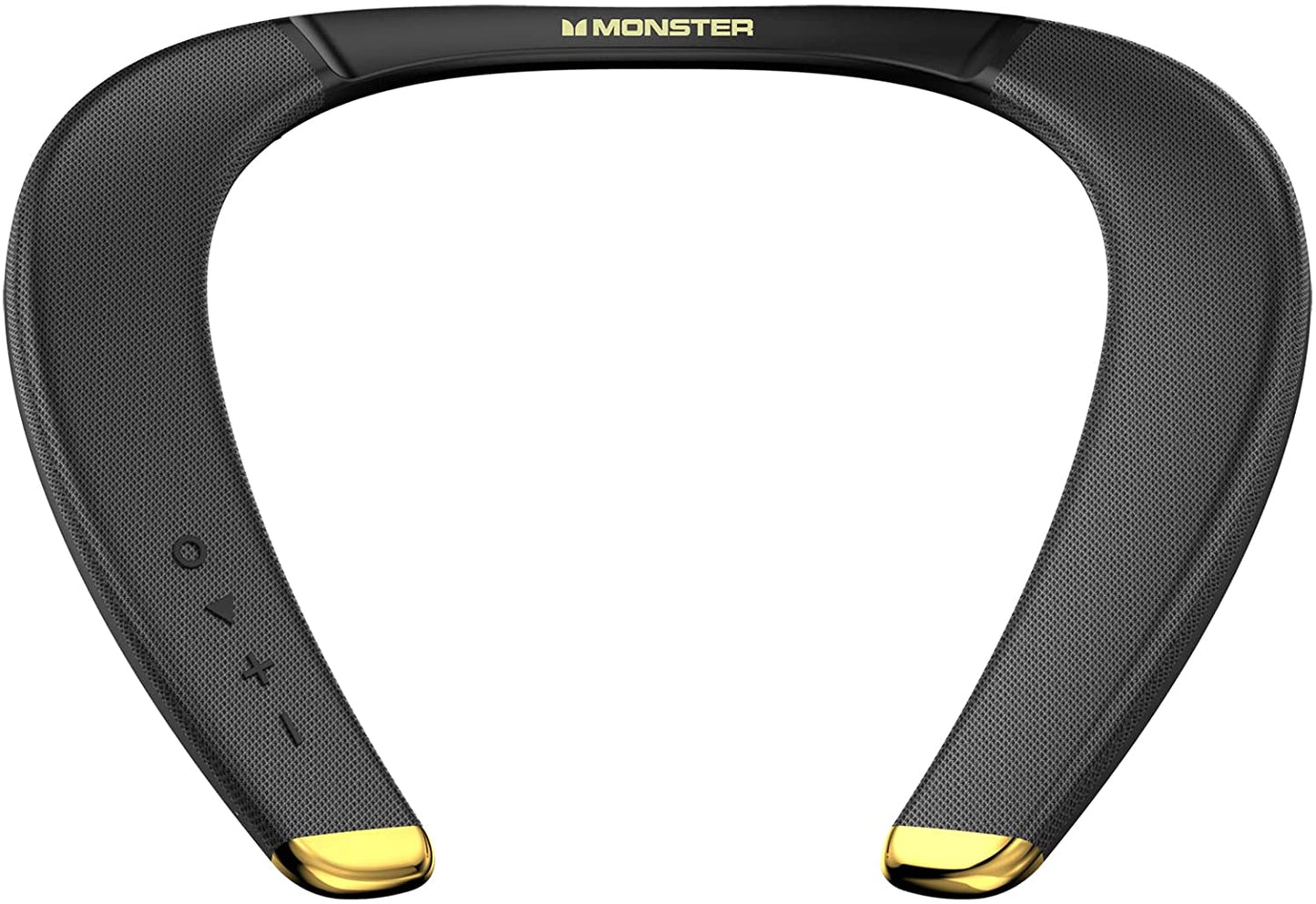 Monster Boomerang Petite Neckband Bluetooth Speakers, Waterproof Wireless Wearable Speaker, Bluetooth 5.0, Qualcomm Chip, True 3D Stereo Sound Around The Neck Speaker, 15H Long Playtime, Black