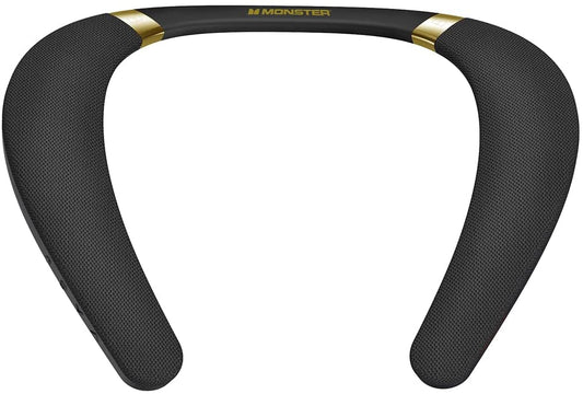 Monster Boomerang Neckband Bluetooth Speaker, Neck Speaker Bluetooth Wireless, Wearable Speaker with 12H Playtime, True 3D Stereo Sound, Portable Soundwear, IPX7 Waterproof, for Home Sport Outdoor